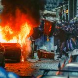 Neapel - Frankfurt Champions League Krawalle