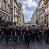 Neapel - Frankfurt Champions League Krawalle