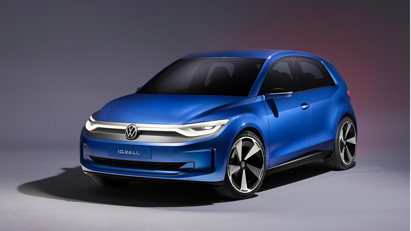 VW ID.  2all: The new electric car for the smaller purse