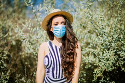 Maske Heuschnupfen