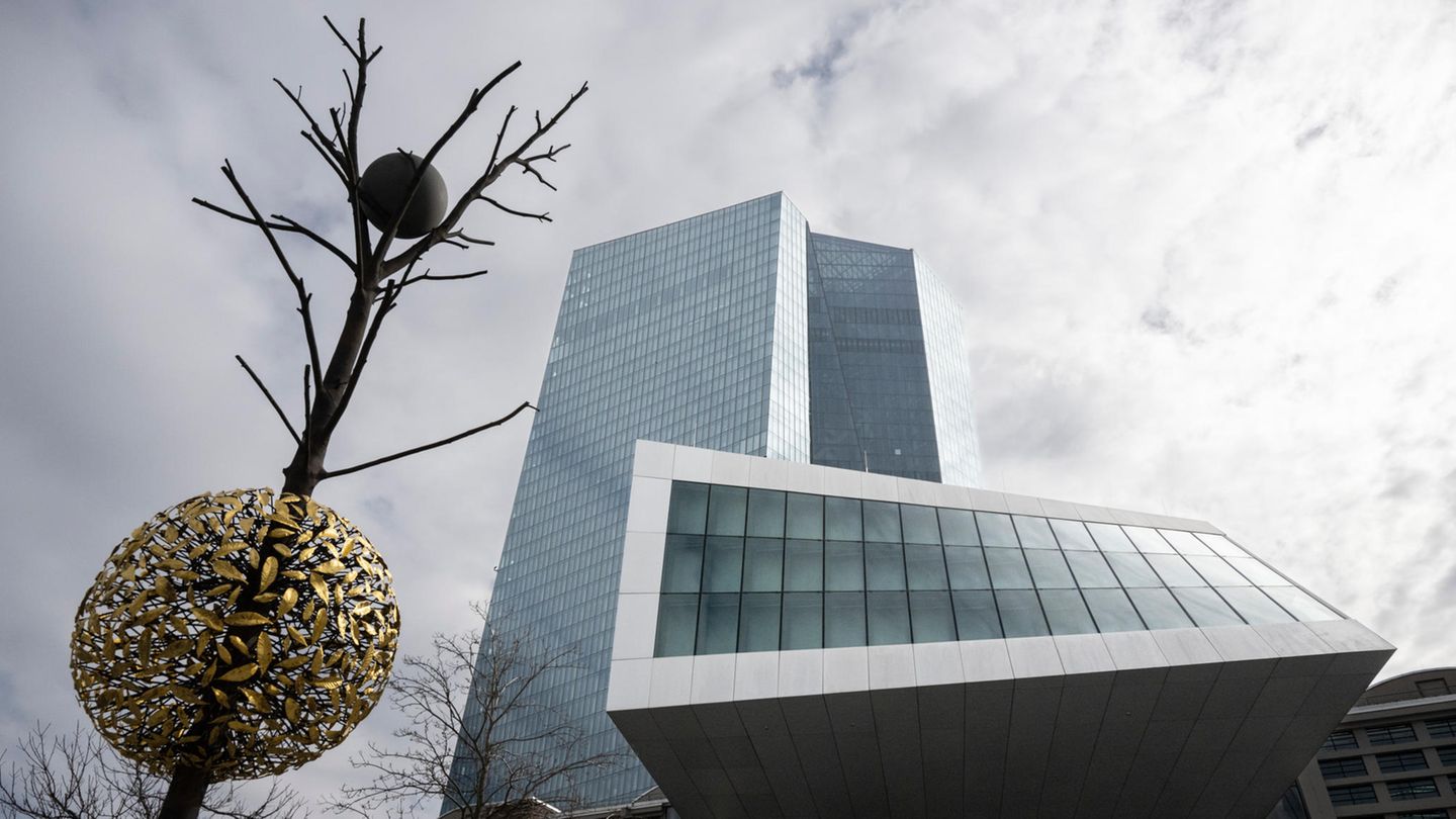 Europäische Zentralbank (EZB) in Frankfurt