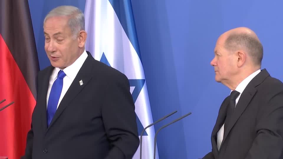 Video: Scholz besorgt über Netanjahus Justizreform-Pläne in Israel