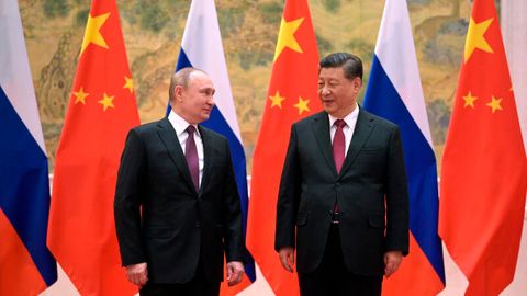 Putin und Xi in Peking