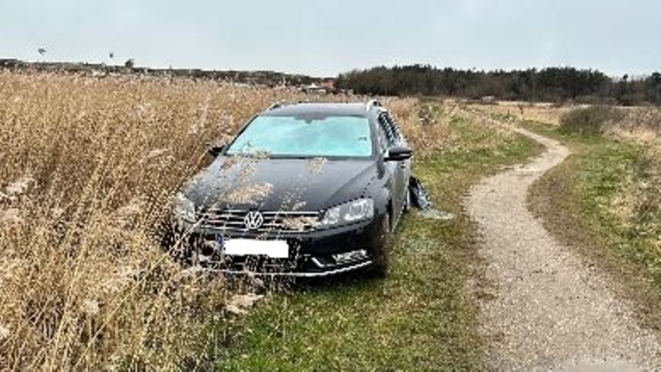 In diesem Auto fand die Polizei eine männliche Leiche