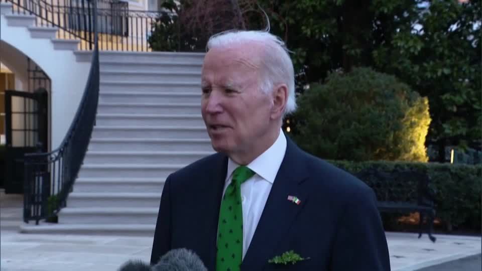 Video: US-Präsident Biden: Haftbefehl gegen Putin gerechtfertigt