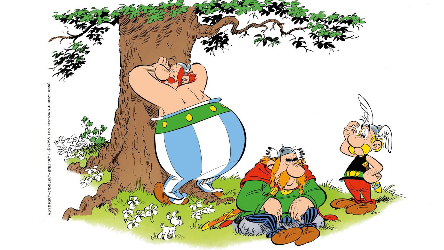 Asterix: That’s the cover of the big anniversary volume