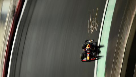 Sergio Perez in seinem Red Bull beim Formel-1-Grand-Prix von Saudi-Arabien