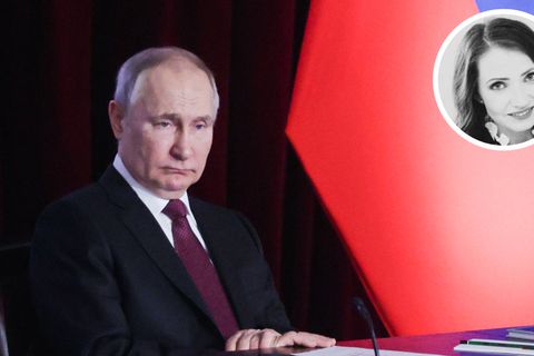 Für die Propaganda organisierte der Kreml eine Visite Wladimir Putins im besetzten Mariupol.