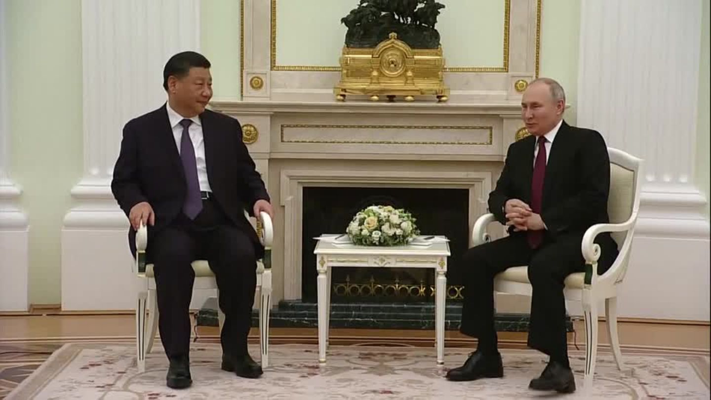 Video: Xi zu Staatsbesuch bei Putin in Moskau