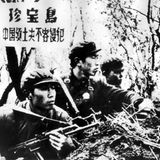 Chinesische Truppen am Amur