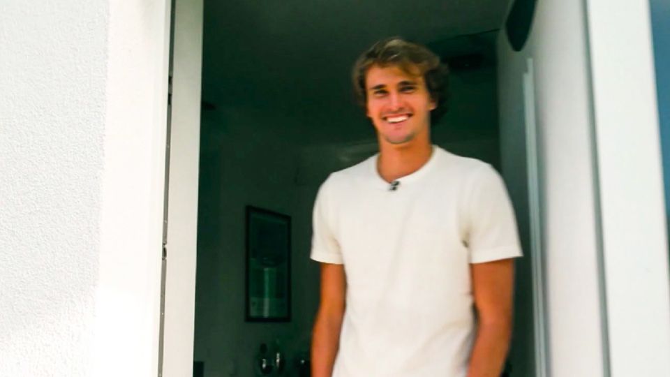 Insights into his home: tennis star Zverev shows himself privately like never before