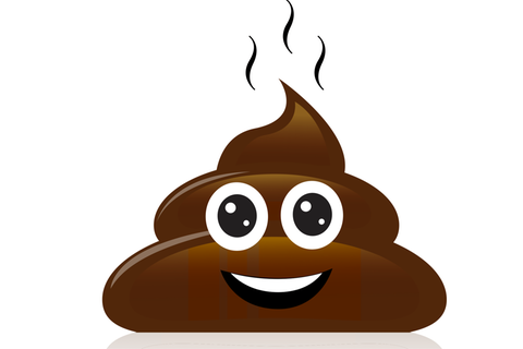 Ein Kackhaufen-Emoji