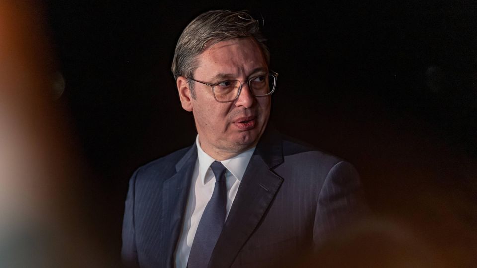 Serbiens Präsident Aleksandar Vučić im Profil