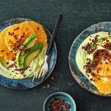 Avocadocreme mit Orange