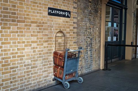 Der Londoner Bahnhof King's Cross ist unter "Harry Potter"-Fans berühmt