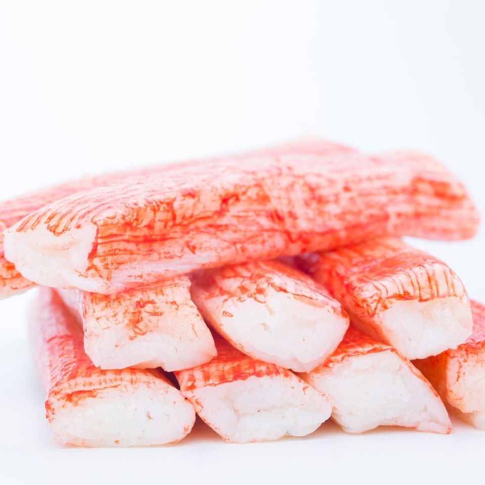 Sieht aus wie Krabbe, ist aber ein Imitat: Surimi