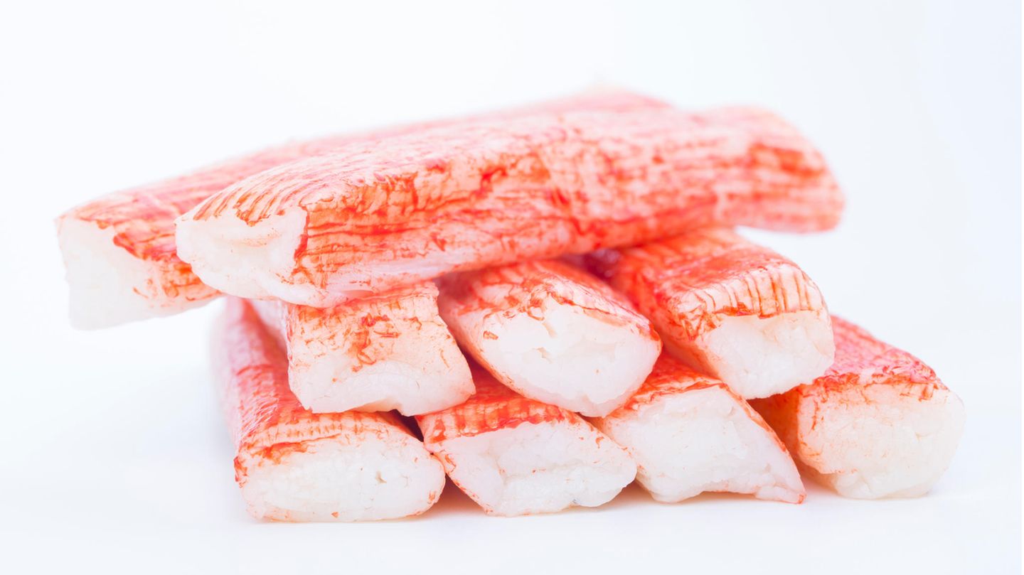 Sieht aus wie Krabbe, ist aber ein Imitat: Surimi