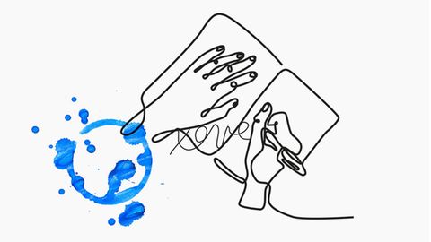 Illustration Brief zum Thema Versöhnung