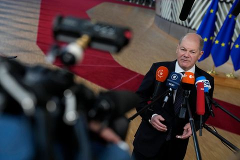 Bundeskanzler Olaf Scholz (SPD)