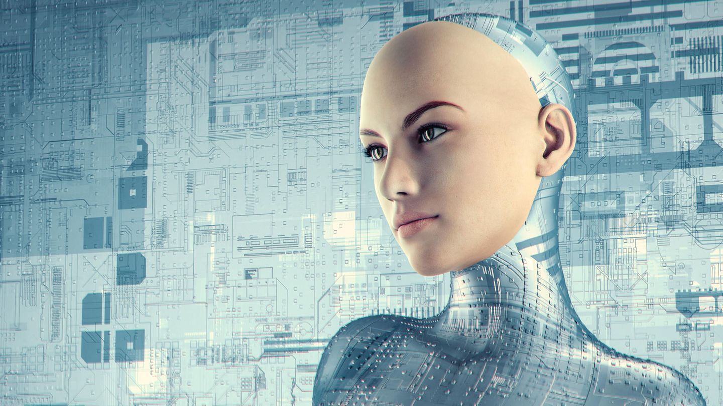 Roboter Frau