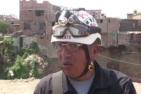 Peru: Schmerzhafte Begegnung: Gefriertruhe trifft Rettungshelfer im Einsatz