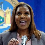  Letitia James, Generalstaatsanwältin aus New York, spricht auf einer Pressekonferenz (Archivbild)