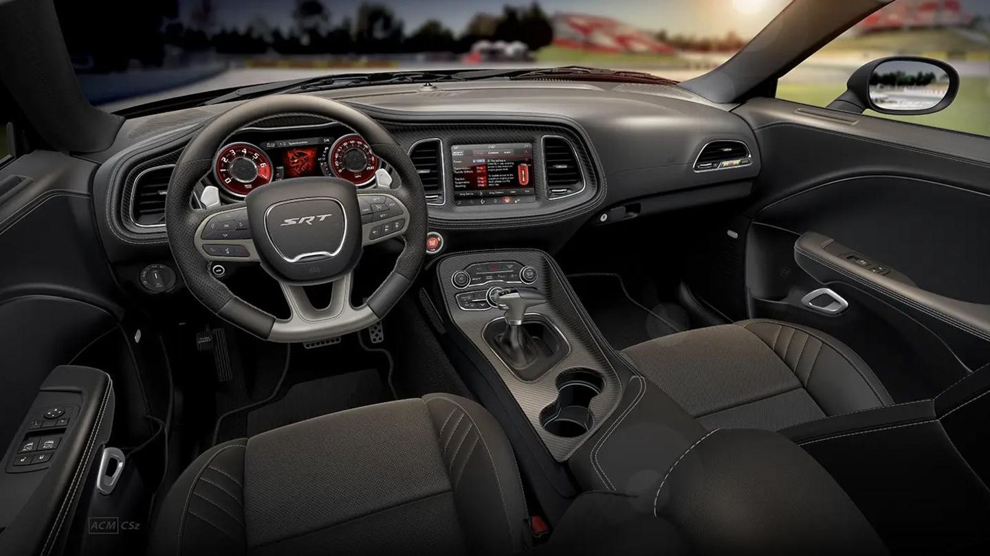 Challenger SRT Demon 170 Interieur