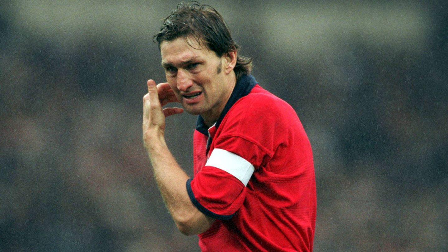 Rekordspieler in Wembley: Tony Adams Tony Adams