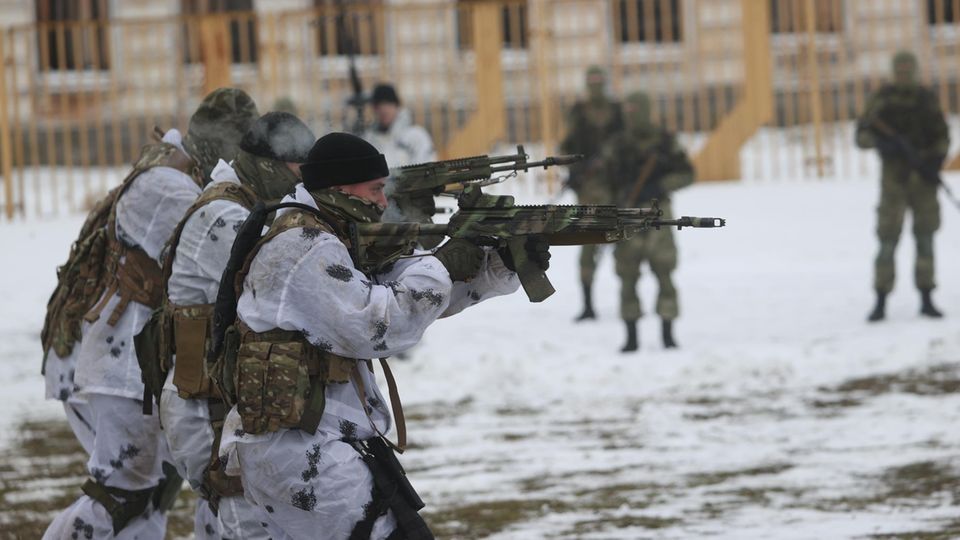 Soldaten in Belarus
