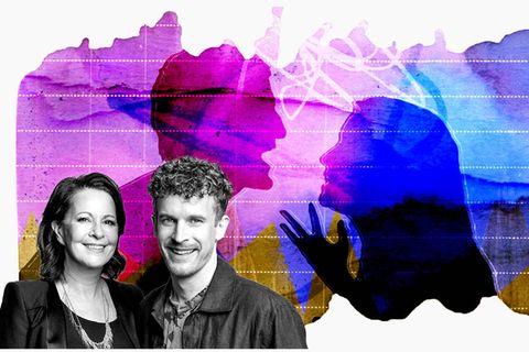 Stefanie Stahl und Lukas Klaschinski waren gerade mit ihrem Psychotainment-Programm "Wer wir sind" auf Tour durch Deutschland