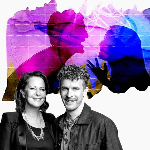 Stefanie Stahl und Lukas Klaschinski waren gerade mit ihrem Psychotainment-Programm "Wer wir sind" auf Tour durch Deutschland