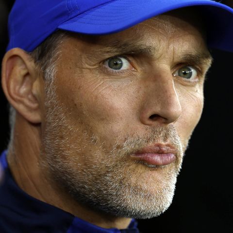 Thomas Tuchel als Trainer des FC Chelsea bei einem Spiel in der Premier League