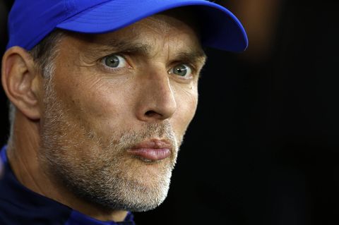 Thomas Tuchel als Trainer des FC Chelsea bei einem Spiel in der Premier League