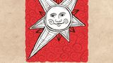 Stern-Logo im Mittelalter-Design