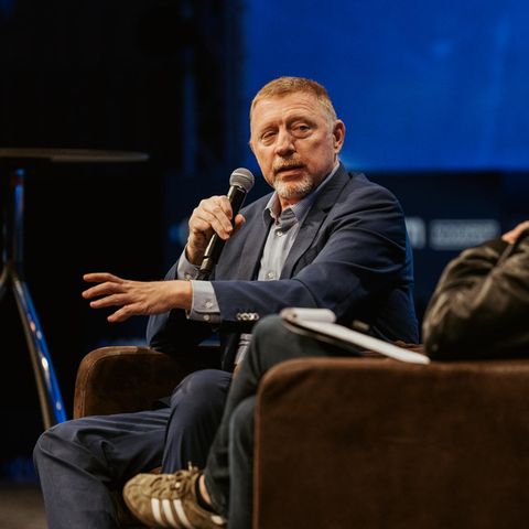 Boris Becker auf dem Cloudfest im Europaprk