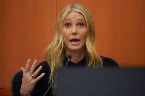 Gwyneth Paltrow bei ihrer Aussage vor dem Gericht in Park City, Utah
