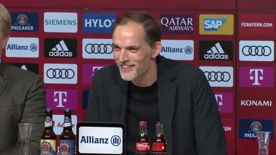 Video: Thomas Tuchel neuer Cheftrainer bei Bayern: "Ich fühl mich extrem wohl mit der Laufzeit"