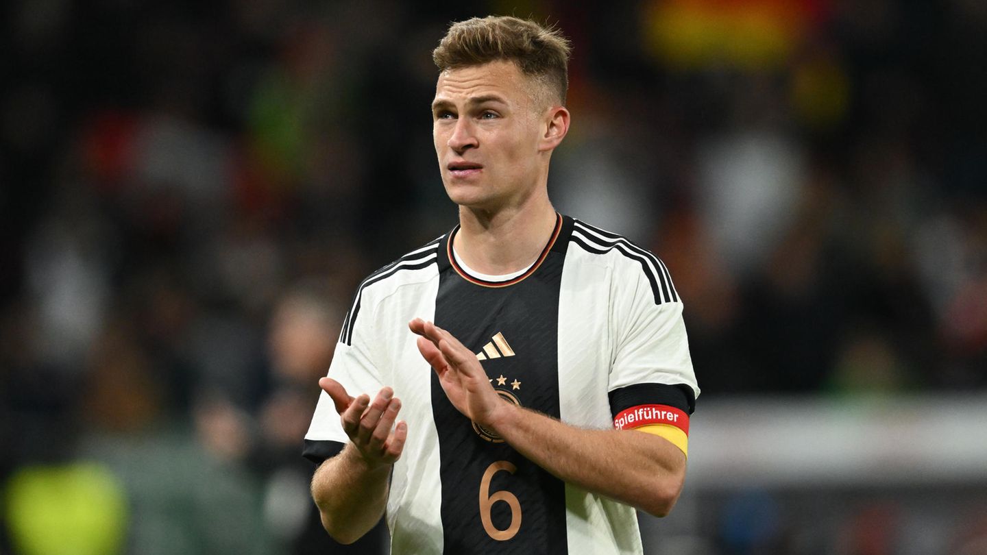 Nationalmannschaftskapitän Joshua Kimmich nach dem Spiel gegen Peru