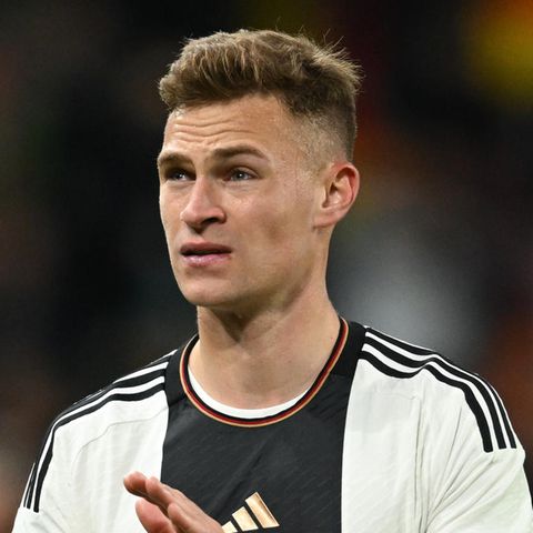 Nationalmannschaftskapitän Joshua Kimmich nach dem Spiel gegen Peru