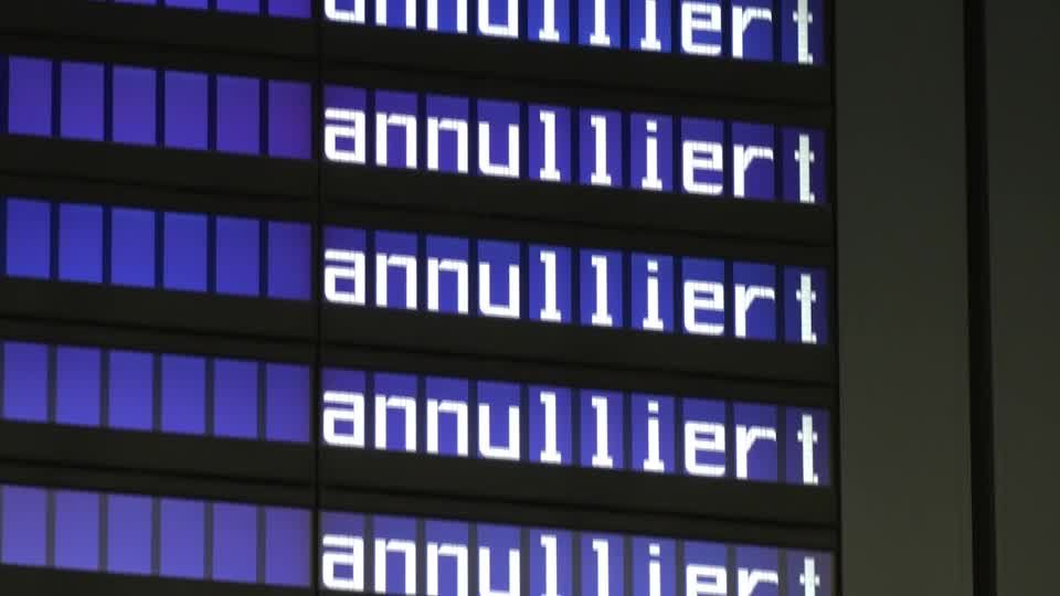 Video: Landesweiter Warnstreik - am Münchener Flughafen geht es bereits am Sonntag los