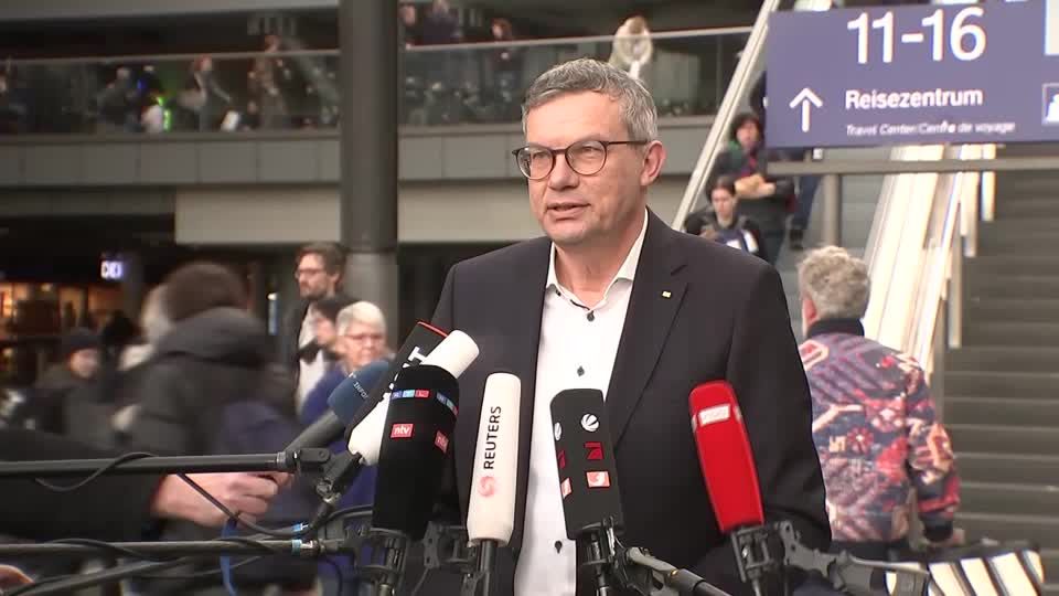 Video: Bahn stellt wegen Streik den Fernverkehr vollständig ein