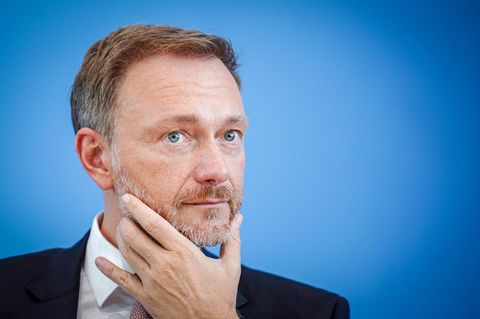 Symbolfoto für E-Fuels: Christian Lindner, Bundesvorsitzender der FPD, Bundesminister der Finanzen