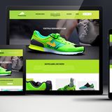 Auf Youtube findet man Anleitungen, wie man mit Hilfe von Midjourney Websiten gestalten kann. Hier ein Vorschlag für eine Sportschuhfirma.