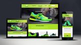 Auf Youtube findet man Anleitungen, wie man mit Hilfe von Midjourney Websiten gestalten kann. Hier ein Vorschlag für eine Sportschuhfirma.