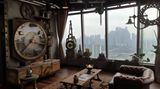 Steampunk-Appartment