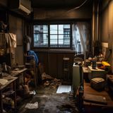 Woher weiss die Ki eigentlich, wie unordentliche Zimmer in einem Vorort von Tokio aussehen? Sie wurde mit mehreren Milliarden Bildern trainiert, zum Beispiel auch auch der öffentlichen Datenbank Laion. Unter den mehr als sechs Milliarden Bildern wird sicher das ein oder andere unaufgeräumte Zimmer dabei gewesen sein.