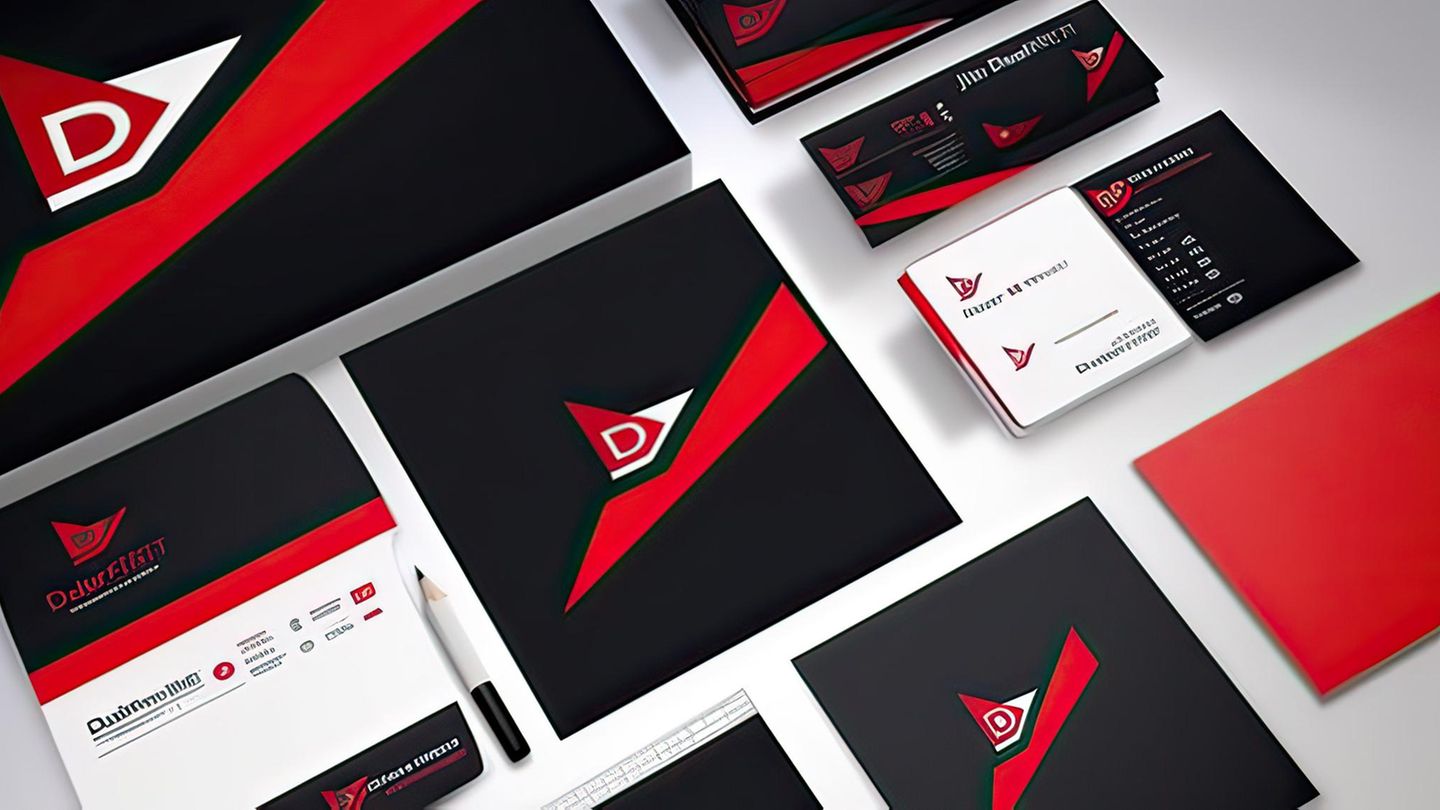 KI-Bilder: Auch Grafik-Designer benutzen die KI als Erweiterung ihrer Kreativität. Dieses Beispiel zu erstellen hat keine Minute gedauert, die Eingabe war: Erstelle mir ein Logo-Design in den Farben schwarz, rot weiss, mit dem Buchstaben D. Durch kleine Änderungen in der Eingabe kann man anschließend in kurzer Zeit Ideen generieren, für die man sonst Tage gebraucht hätte. Auch Grafik-Designer benutzen die KI als Erweiterung ihrer Kreativität. Dieses Beispiel zu erstellen hat keine Minute gedauert, die Eingabe war: Erstelle mir ein Logo-Design in den Farben schwarz, rot weiss, mit dem Buchstaben D. Durch kleine Änderungen in der Eingabe kann man anschließend in kurzer Zeit Ideen generieren, für die man sonst Tage gebraucht hätte.