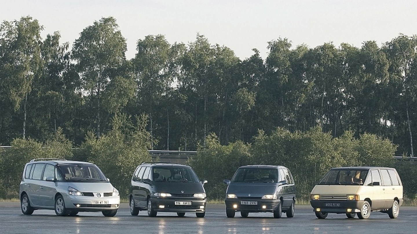 Classics: 40 years of Renault Espace : family outing