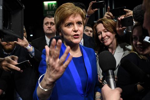 Die schottische Regierungschefin Nicola Sturgeon