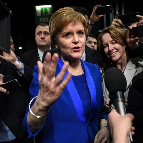Die schottische Regierungschefin Nicola Sturgeon